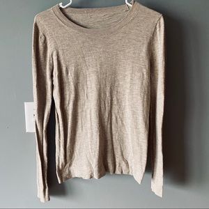 Tan lightweight sweater